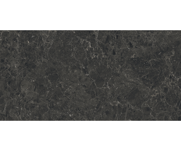 Dlažba jako kámen Piemme Limestone Belgium Black 60x120 Lapp. Rett. - antracitová