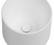 Isvea Allegro Keramické Umyvadlo Vysoké, Průměr 42cm, Bílá