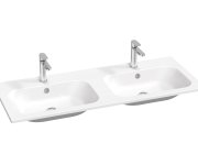 Dvojumyvadlo Chrome Slim 120 - Dvojumyvadlo Chrome Slim 120, s otvory pro baterie, s přepadem XJG01112001