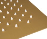 Sapho Slim Hlavová Sprcha, 300x300mm, Zlato Mat