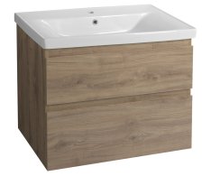 Aqualine Altair Umyvadlová Skříňka 77,5x60x45cm, Dub Emporio