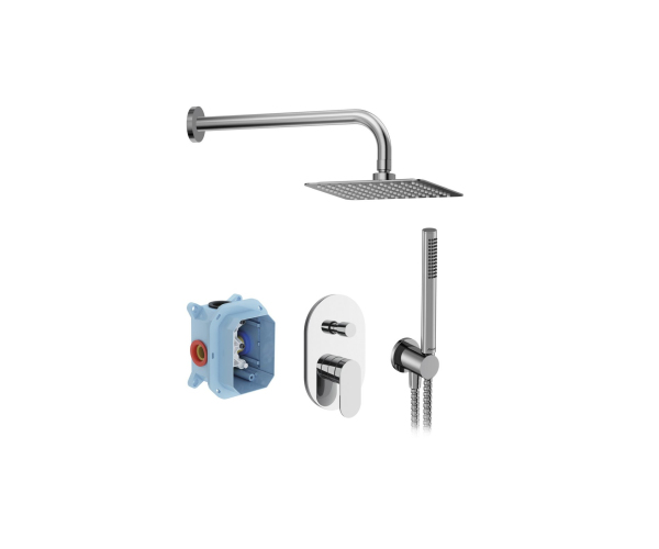 Sprchový podomítkový set Chrome II, s R-boxem - CR II 090.01CR Sprchový podomítkový 