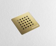 Polysan Treneca Vaničkový Sifon, Průměr Otvoru 90mm, Dn40, Krytka Zlato Mat