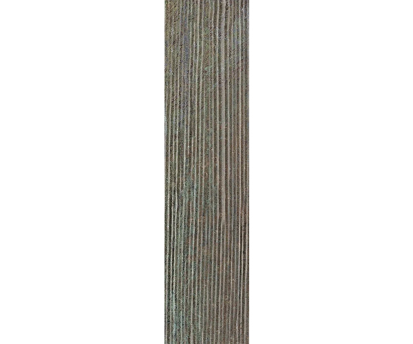 Retro obklad Sant Agostino Dripart Drip Lines Bronze 7,3x29,6 Nat. Rett. - bronzová