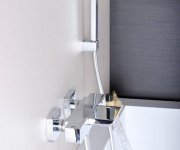 Sapho Dimy Nástěnná Vanová Termostatická Baterie, Kaskáda, Chrom