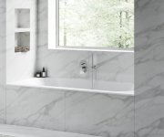 Podomítková baterie Eleganta, s automatickým přepínačem - EL 061.00CR.O2 Podomítková baterie 2-cestná s tělesem, chrom X070218