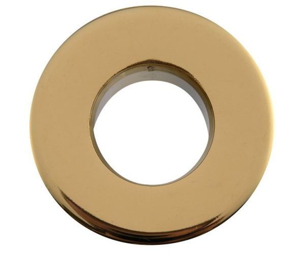 Sapho Kovová Krytka Přepadu Umyvadla, 30mm, Zlato