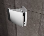 Sprchové dveře Pivot PDOP1 - PDOP1 90, bílá+transparent 03G70101Z1