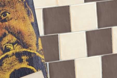 Deceram Madelaine Crema a Wenge 12,3*12,3