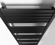 Bruckner Grunt Otopné Těleso Rovné 500x1610 Mm, Středové Připojení, černá Mat