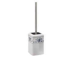 Gedy Cixi Wc štětka Na Postavení, Porcelán, Bílá/modrá