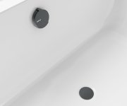 Polysan Vanová Souprava S Napouštěním, Bovden, Délka 1000mm, Zátka 72mm, Gun Metal