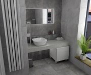 Sapho Tailor Rockstone Deska 90x50 Cm, Provedení Límce F