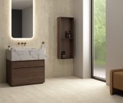 Dlažba jako mramor Equipe Marmoris Taupe 7,5x60 - béžová