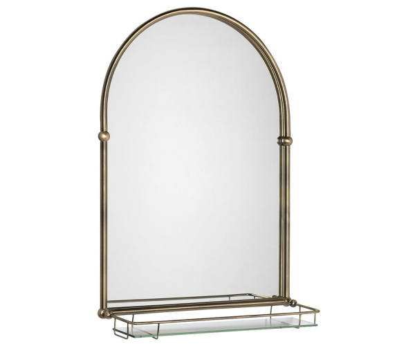 Sapho Tiga Zrcadlo S Policí 48x67cm, Bronz