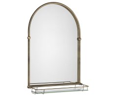 Sapho Tiga Zrcadlo S Policí 48x67cm, Bronz