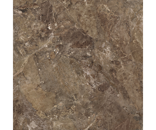 Dlažba jako mramor APE Imperial Brown 120x120 Luc. Rett. - hnědá