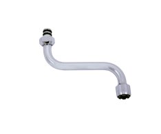 Výtokové ramínko kulaté Chrom 160 mm SR1416