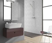 Aqualine Andrea Led Svítidlo, 5 W, 284x32x134 Mm, Ip44, Chrom