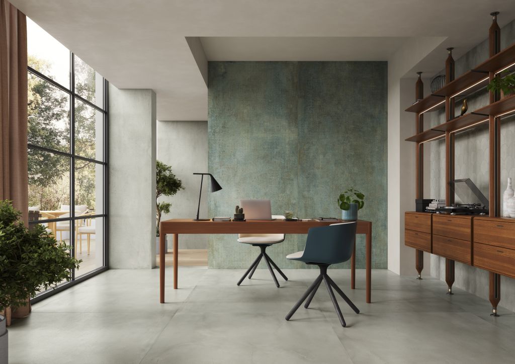 Realizace Moderní pracovna ze serie Marca Corona Vulcanica