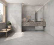 Dlažba jako beton Navarti Ziro Blanco 60x120 Matt. Rett. - šedá