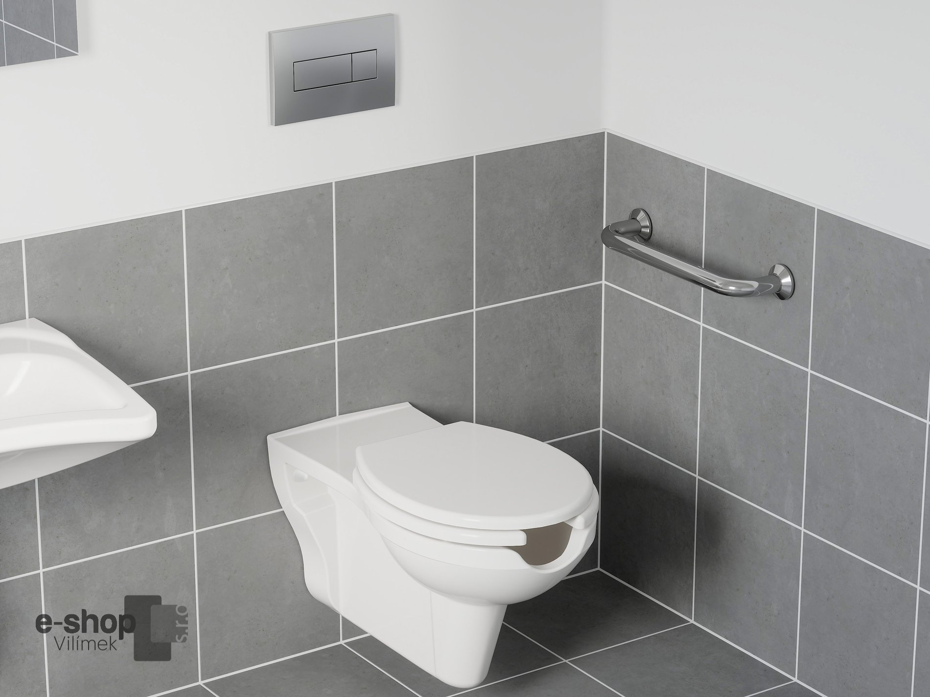 WC Safe Rim set - WC Safe Rim set, závěsný, bílá X01930