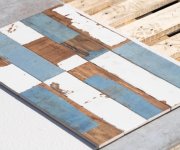 Retro dekor Deceram Uptown Decor Andaman Liso 7,5x30 (skladem)