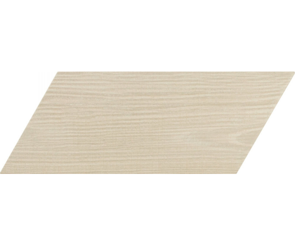 Dlažba jako dřevo Equipe Hexawood Chevron White Left 9x20,5 - béžová (skladem)