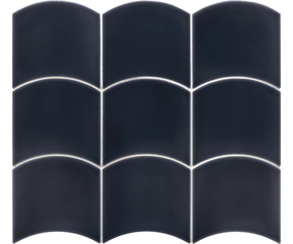 Retro obklad Equipe Wave Blue Reef 12x12 - modrá
