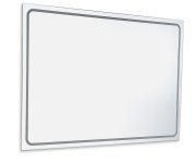 Sapho Set Koupelnová Skříňka Cirasa Strip 100cm S Umyvadlem A Led Zrcadlem, 2x Zásuvka, Dub Alabama