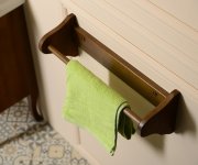 Sapho Retro Držák Ručníků 50x17cm, Buk