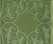 Vzorovaný dekor Aleluia Urban Atelier Decor Glam Menta 10x10 - zelená
