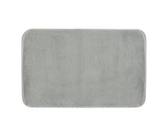 Gedy Fuzzy Koupelnová Předložka, 50x80cm, 100% Polyester, Protiskluz, šedá