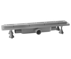 Omp Tea Renova Economy Line Podlahový žlab S Nerezovým Roštem, L-840, Dn40