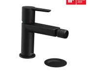 Bidetová stojánková baterie Puri - PU 055.20BLM Bidetová stojánková baterie 151 mm s výpustí ClickClack, černá matná X070189