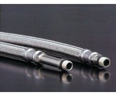 Nerezová Připojovací Flexi Hadice 3/8 X M10 - 80 Cm, Dlouhý - FANSKI