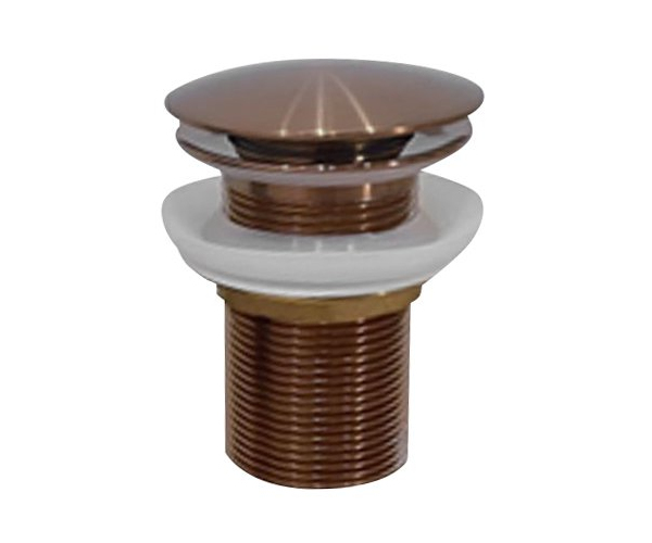 Sapho Aurum Umyvadlová Výpust  5/4“, Click-clack, Měď Mat