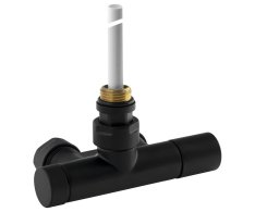 Sapho Mono One Připojovací Sada Ventilů Jednobodová, Rozteč 50mm, Provedení černá Mat