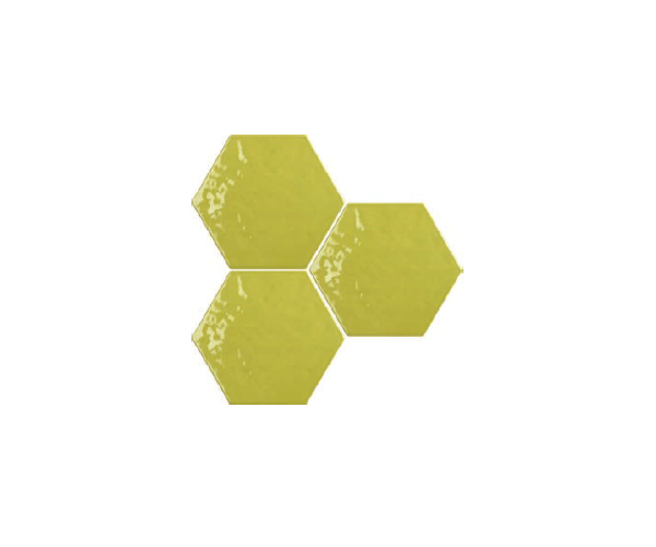Obklad Tonalite Exabright Esagona Lime 15,3x17,5 - zelená