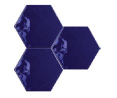 Tonalite Exabright Esagona Blu 15,3x17,5