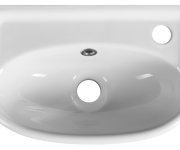 Aqualine Keramické Umývátko 40x25cm, Bílá