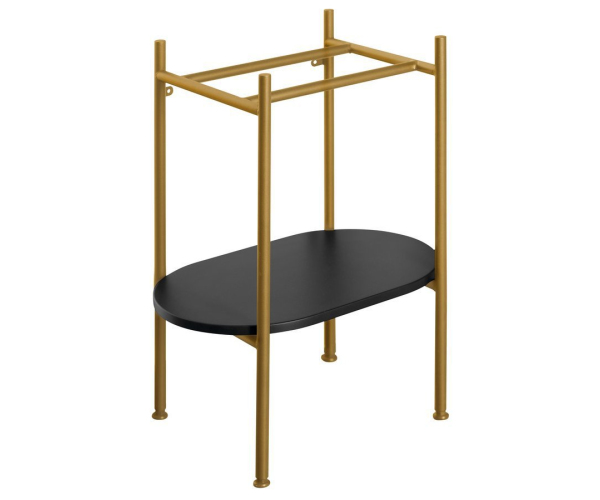 Sapho Puno Podstavec Pod Umyvadlo 400x820x360mm, Zlato Mat