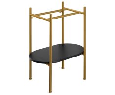 Sapho Puno Podstavec Pod Umyvadlo 400x820x360mm, Zlato Mat