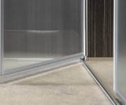 Aqualine Pilot Otočné Sprchové Dveře Dvojkřídlé 1000mm