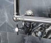 Sapho Star Připojovací Sada Ventilů Ruční Rohová, Chrom