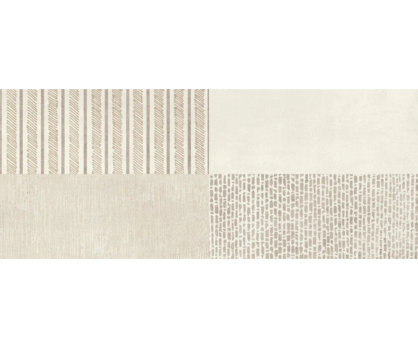 Dekor jako beton La Fenice Easy Decoro Glaze 20x50 - béžová