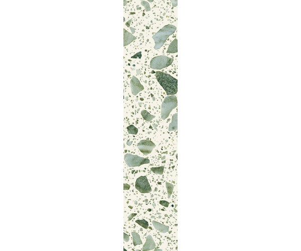 Dlažba jako terrazzo Sant Agostino Iro Next Agave 6,5x30 Silk. Rett.