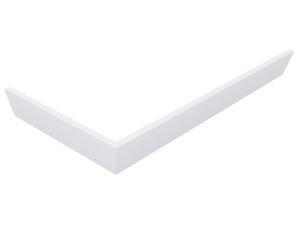 Polysan Karia 120x90 Rohový Panel, Výška 11cm, Pravý
