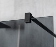 Gelco Vario Black Jednodílná Sprchová Zástěna K Instalaci Ke Stěně, Sklo Nordic, 1400 Mm