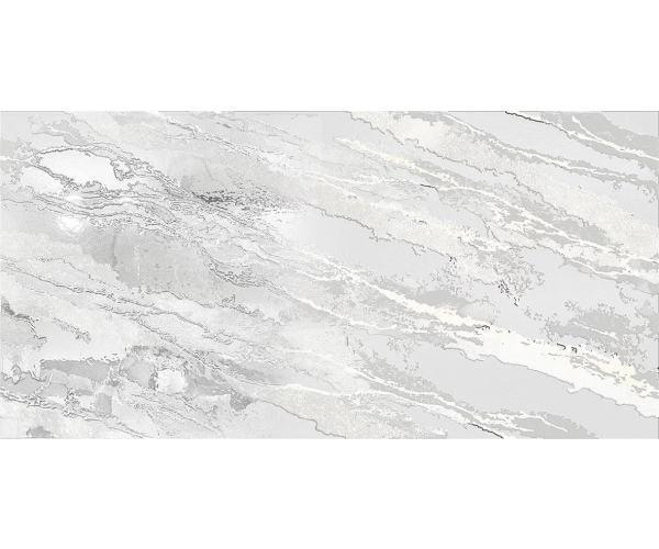 Dlažba jako mramor Brennero Istinkto Sheer White decoro 60x120 Lapp. Rett - bílá